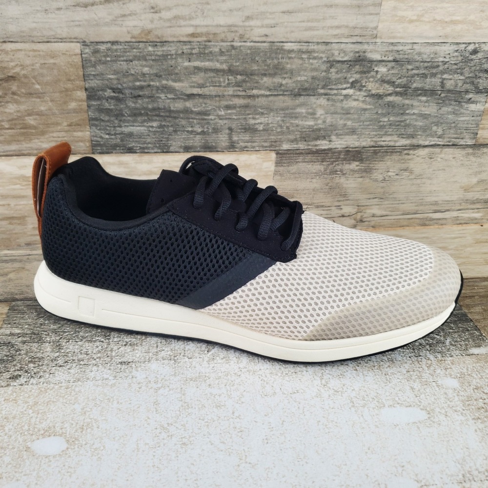 York Athletics Henry Runner Mens Shoes Sz 10 Running Black White Mesh Sneakers